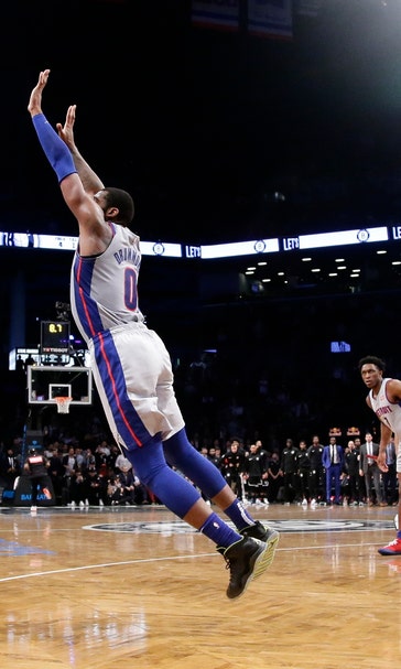 Dinwiddie hits late 3, Nets beat Pistons 120-119 in OT